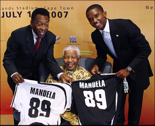 Las mejores fotos de Nelson Mandela y su influencia en el deporte - BBC Mundo - Video y Fotos - 2013-12-06_13.54.02