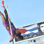 La atleta cubana: Salto con pértiga