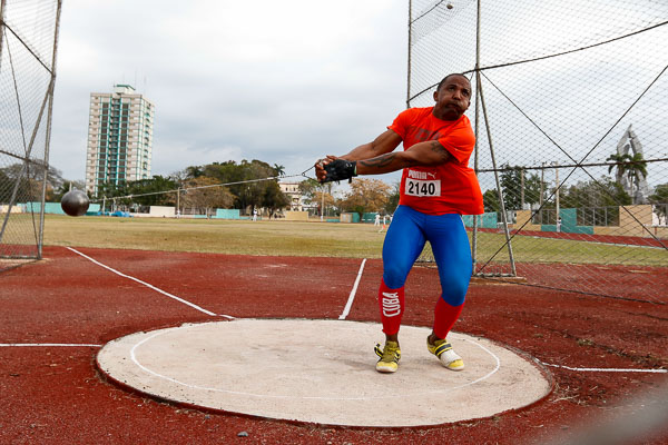 Atleta cubano: Lanzamiento del martillo (M)