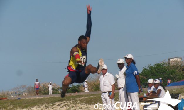 Echevarría se estira hasta los 8.92 metros en el cierre de la Copa Cuba