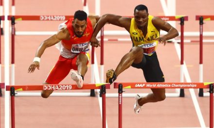 IAAF valida el bronce a Ortega en los 110m vallas
