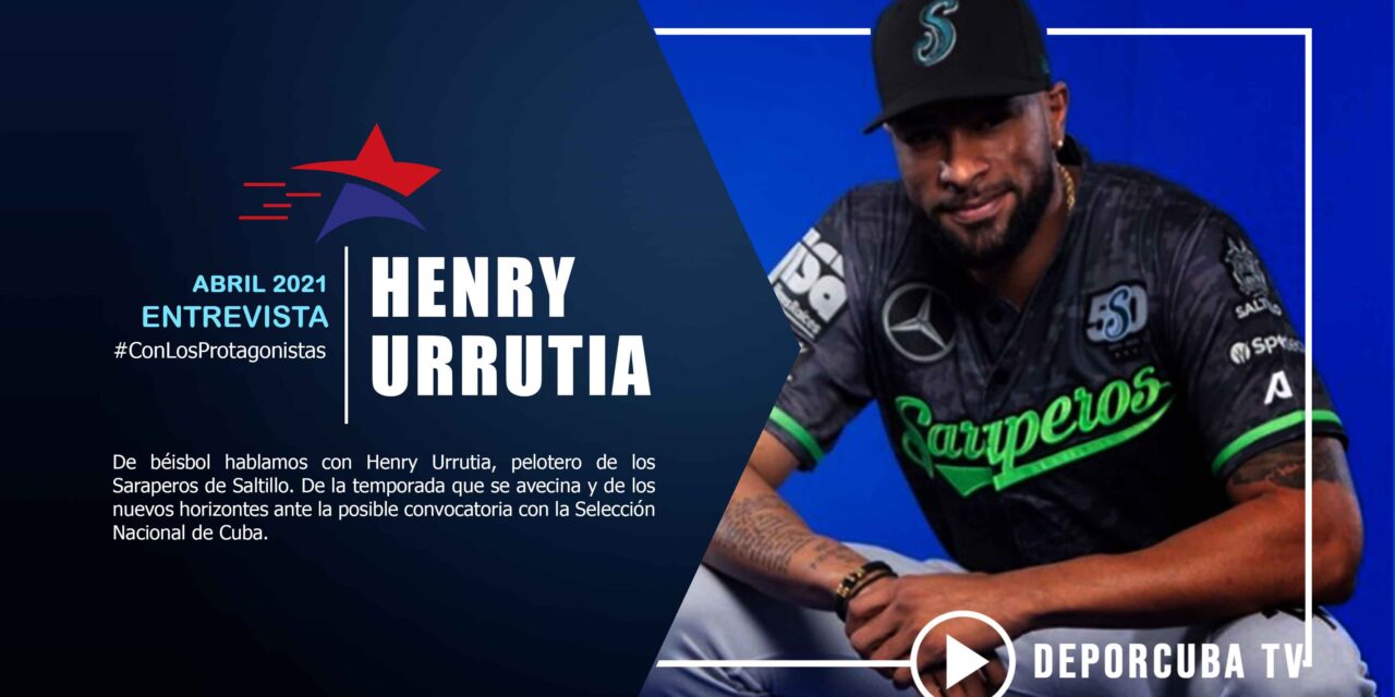 Henry Urrutia: Esto es béisbol, es lo que amo. ¡Como decir que no!