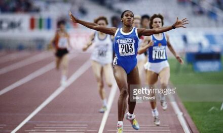 La atleta cubana: 800 metros