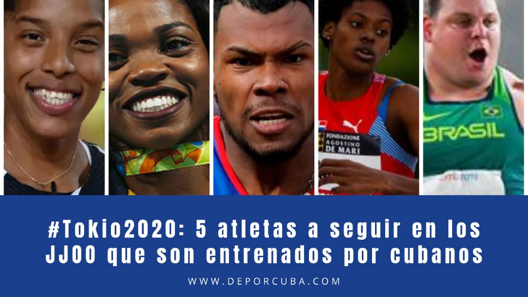 5 atletas a seguir en los Juegos Olímpicos que son entrenados por cubanos