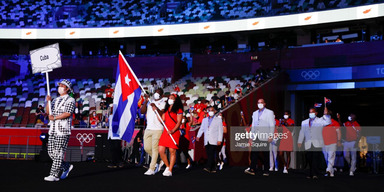 En Fotos: Cuba en la Apertura de #Tokio2020