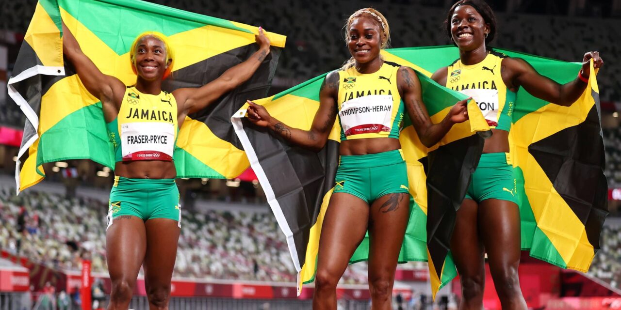 Jamaica sigue dominando los 100 metros (F)