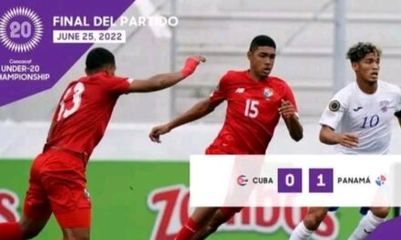 Panamá derrota a Cuba y acaba con el sueño mundialista de la sub 20 de fútbol