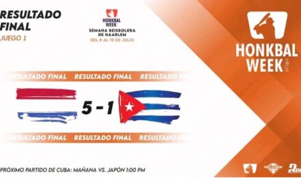 Cuba cae ante su verdugo Holanda en su debut en el Torneo Beisbolero de Harlem