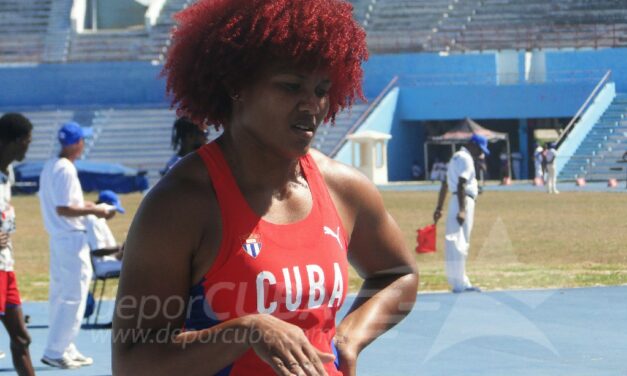 Aquí el Equipo Cuba al atletismo de San Salvador