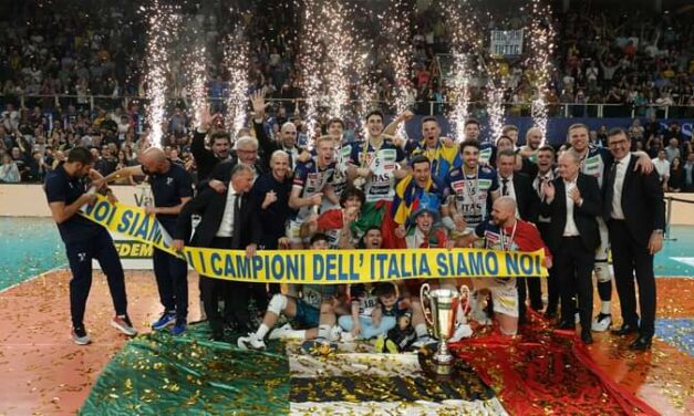 El Itas Trentino se adjudica el Escudetto en la Súper Lega Italiana de Voleibol.