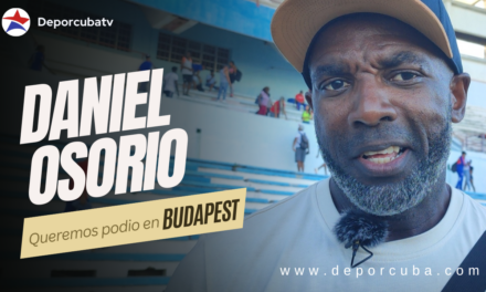 Daniel Osorio: Queremos podio en Budapest